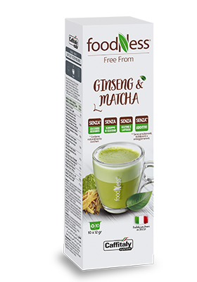 Foodness Preparato Monodose per Caffè al Ginseng & Matcha - 5 confezioni da  10 bustine (tot. 50 bustine) : : Alimentari e cura della casa