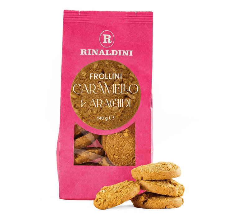 Frollini al Caramello e Granella di Arachidi