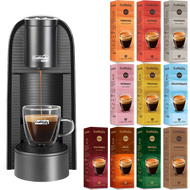 Volta con 200 capsule di caffè