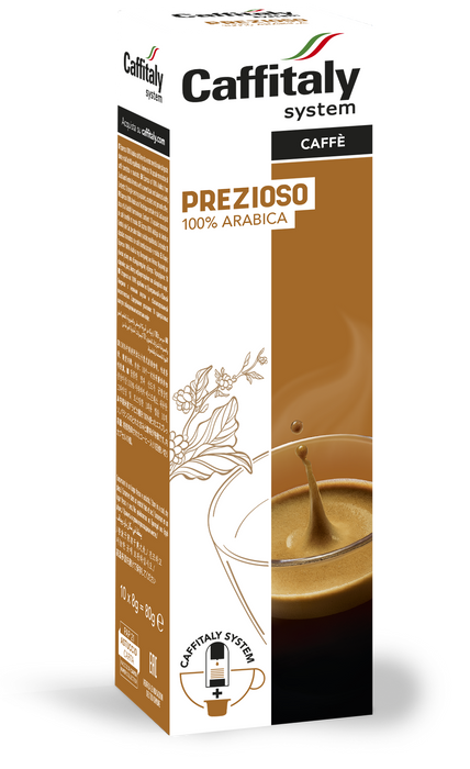 Capsule Caffè Prezioso 100% Arabica – Caffitaly