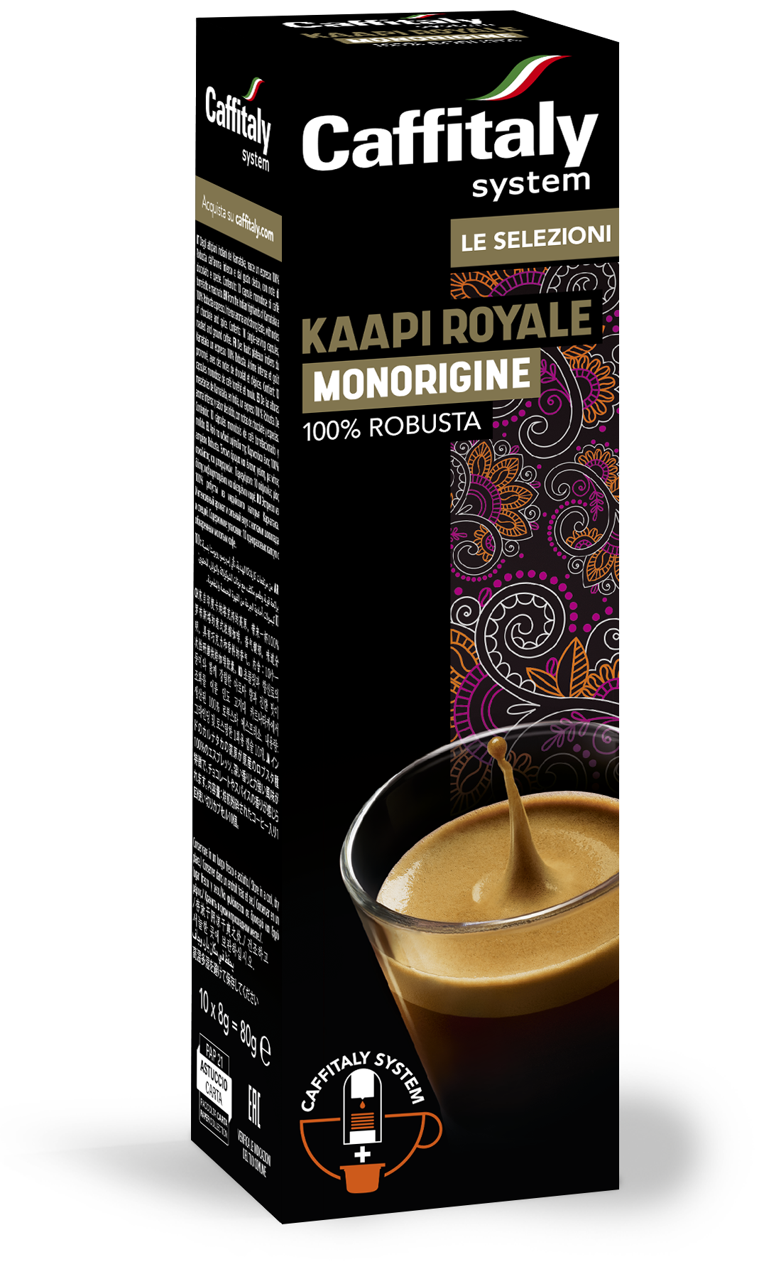 Capsule Caffè Monorigine Kaapi Royale – Caffitaly