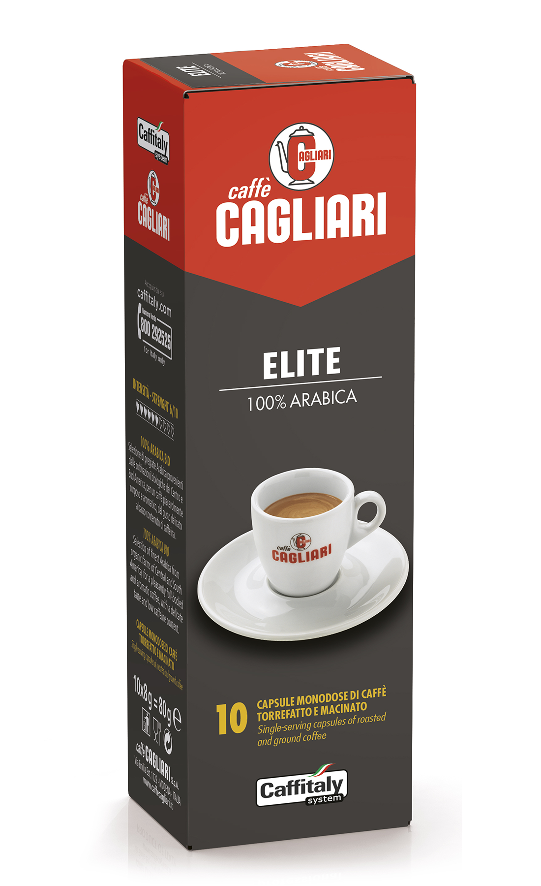 Capsule Caffè Elite 100% Arabica Caffè Cagliari – Caffitaly